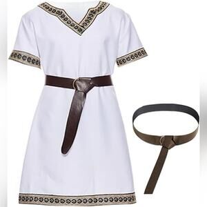 NWT EraSpooky Men Medieval Shirt Tunic Halloween Costume, M